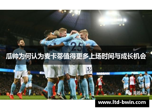 瓜帅为何认为麦卡蒂值得更多上场时间与成长机会